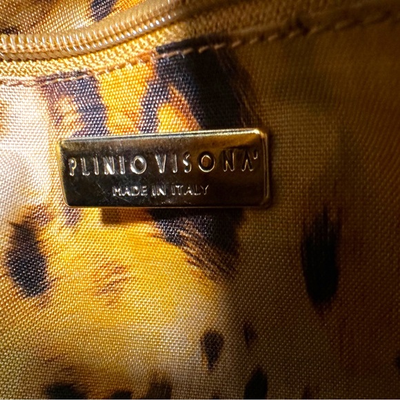 Plinio Visona Gunmetal Purse - Picture 9 of 12